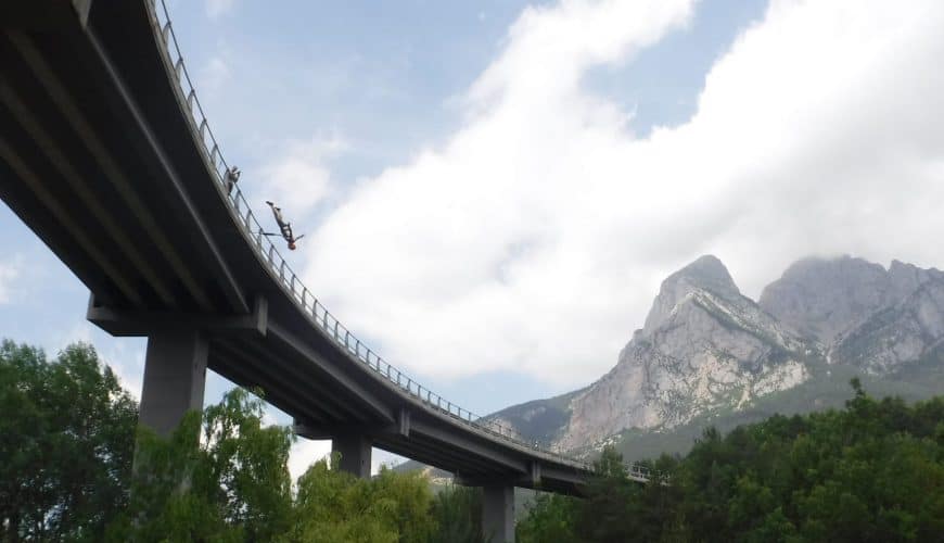 Puenting amb Pedratour a Saldes